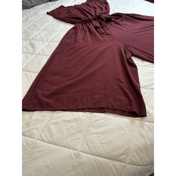 Vintage Limitless Cropped Jumpsuit, Size M Feels Like Silk - Picture 7 of 15